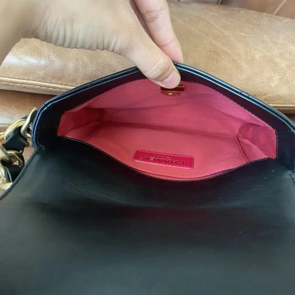 *SOLD* Chanel Framing Chain Flap Bag Quilted Calfskin Small - Picture 10 of 15